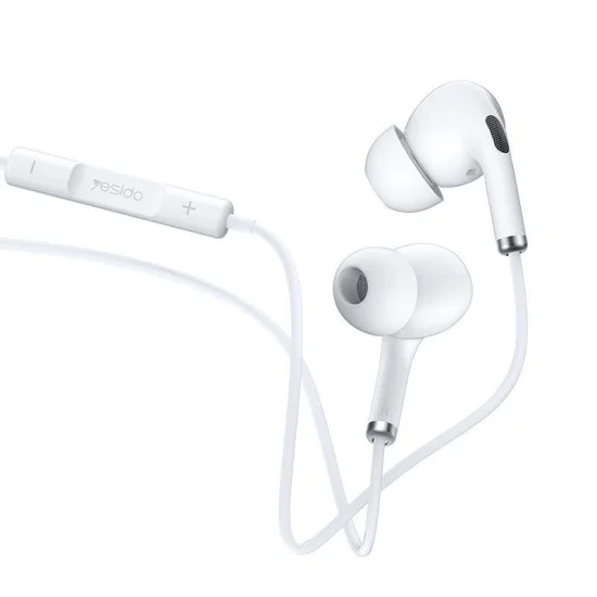 Yesido Lightning Earphone - White